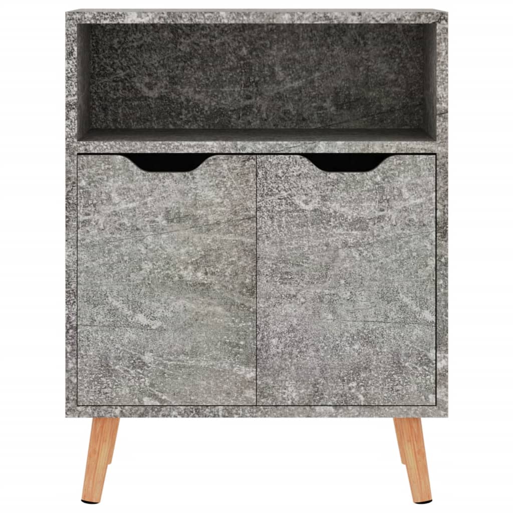 Side cabinet, concrete gray, 60x30x72cm, engineered wood