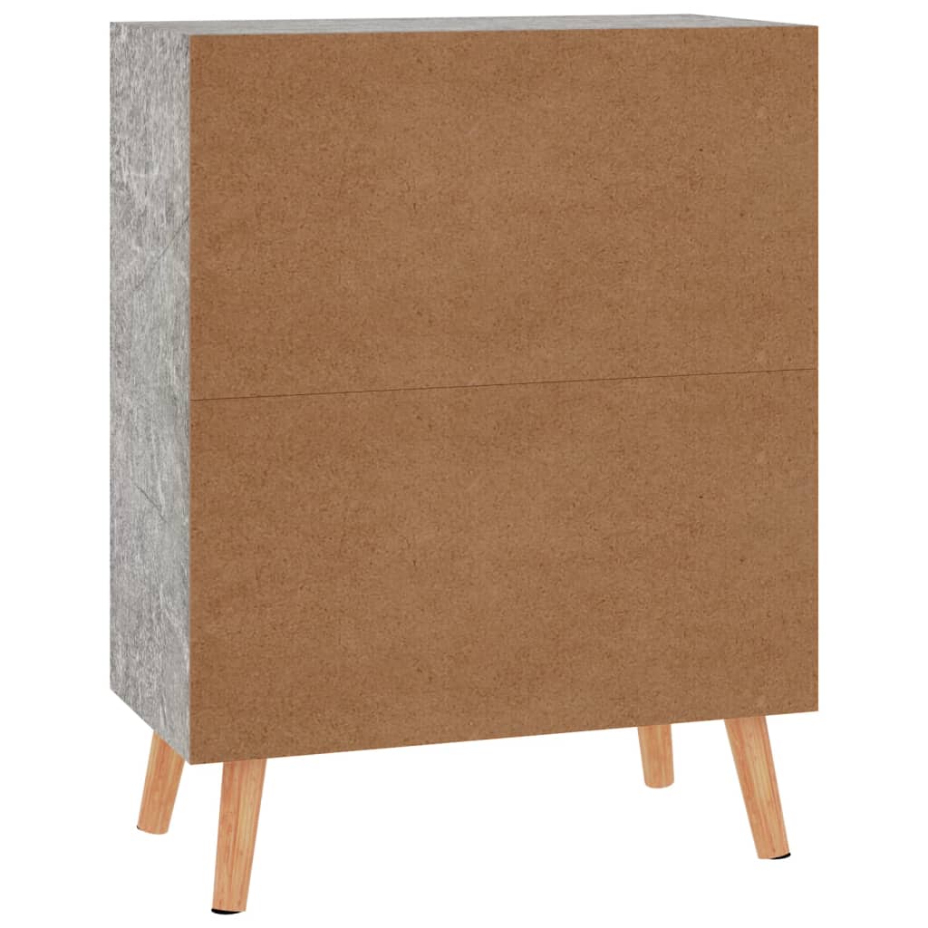 Side cabinet, concrete gray, 60x30x72cm, engineered wood