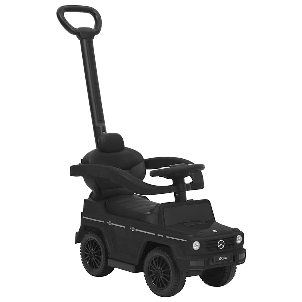 Bērnu stumjamā automašīna G63, melna