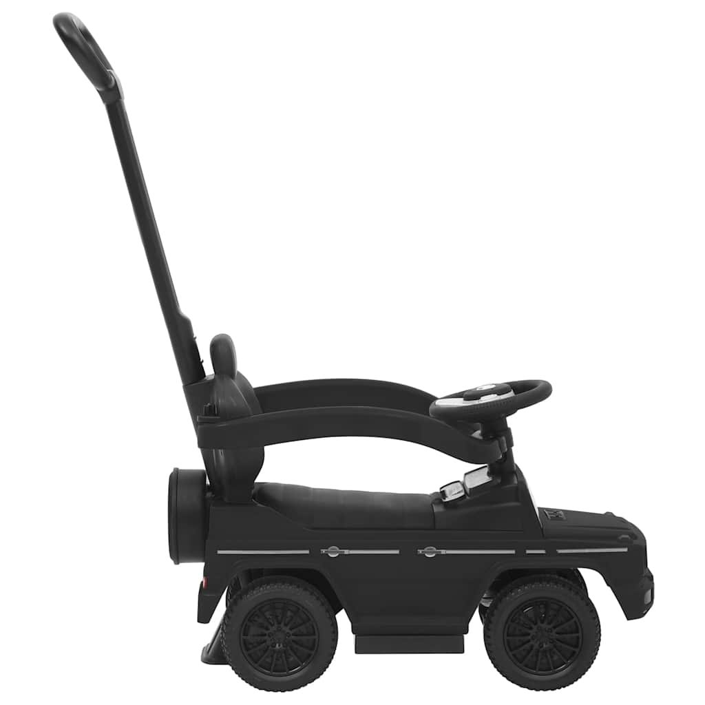 Bērnu stumjamā automašīna G63, melna