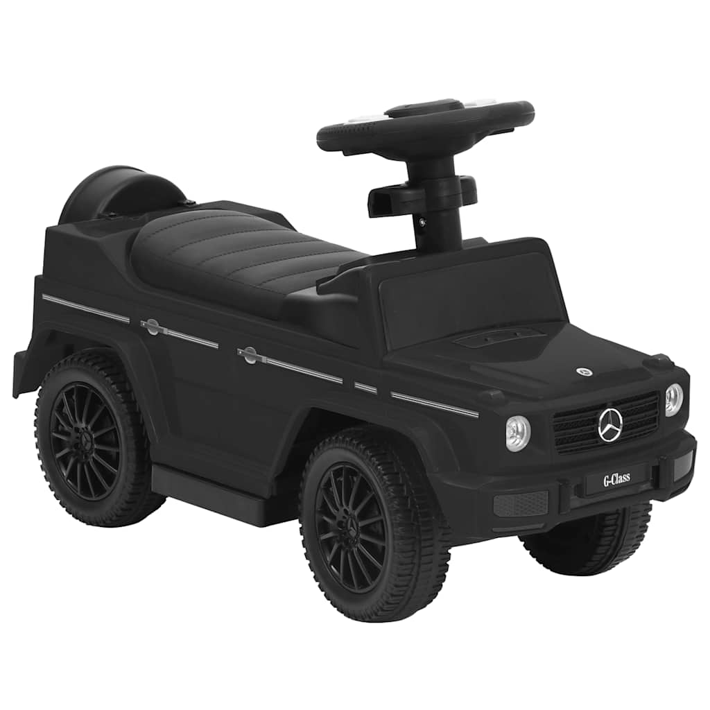 Bērnu stumjamā automašīna G63, melna