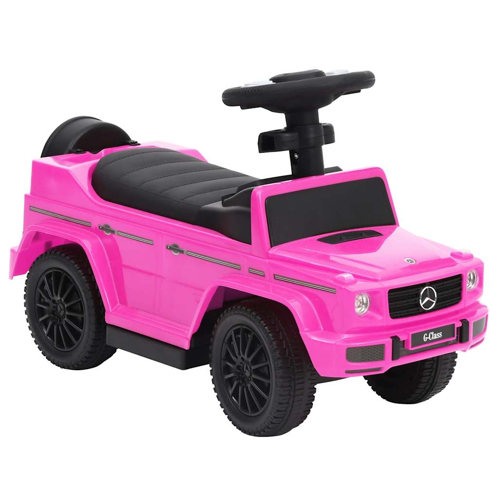 Bērnu stumjamā automašīna G63, rozā