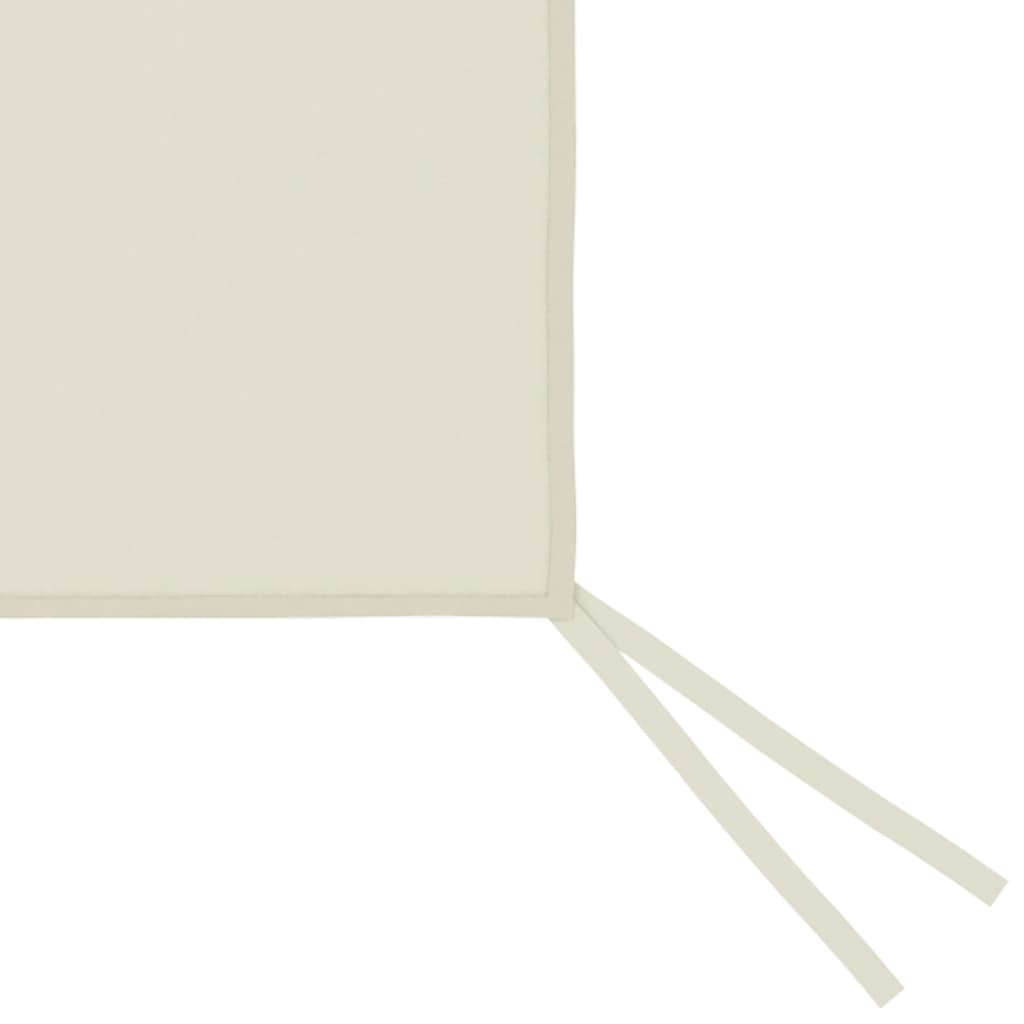 Side walls for gazebo with windows, 2 pcs., cream (315306)