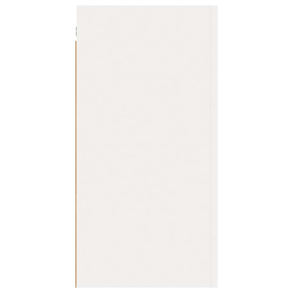 Televizoriaus spintelės, 2vnt., baltos, 30,5x30x60cm, mediena