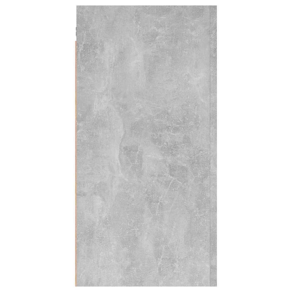TV cabinet, concrete, 30.5x30x60cm, engineered wood
