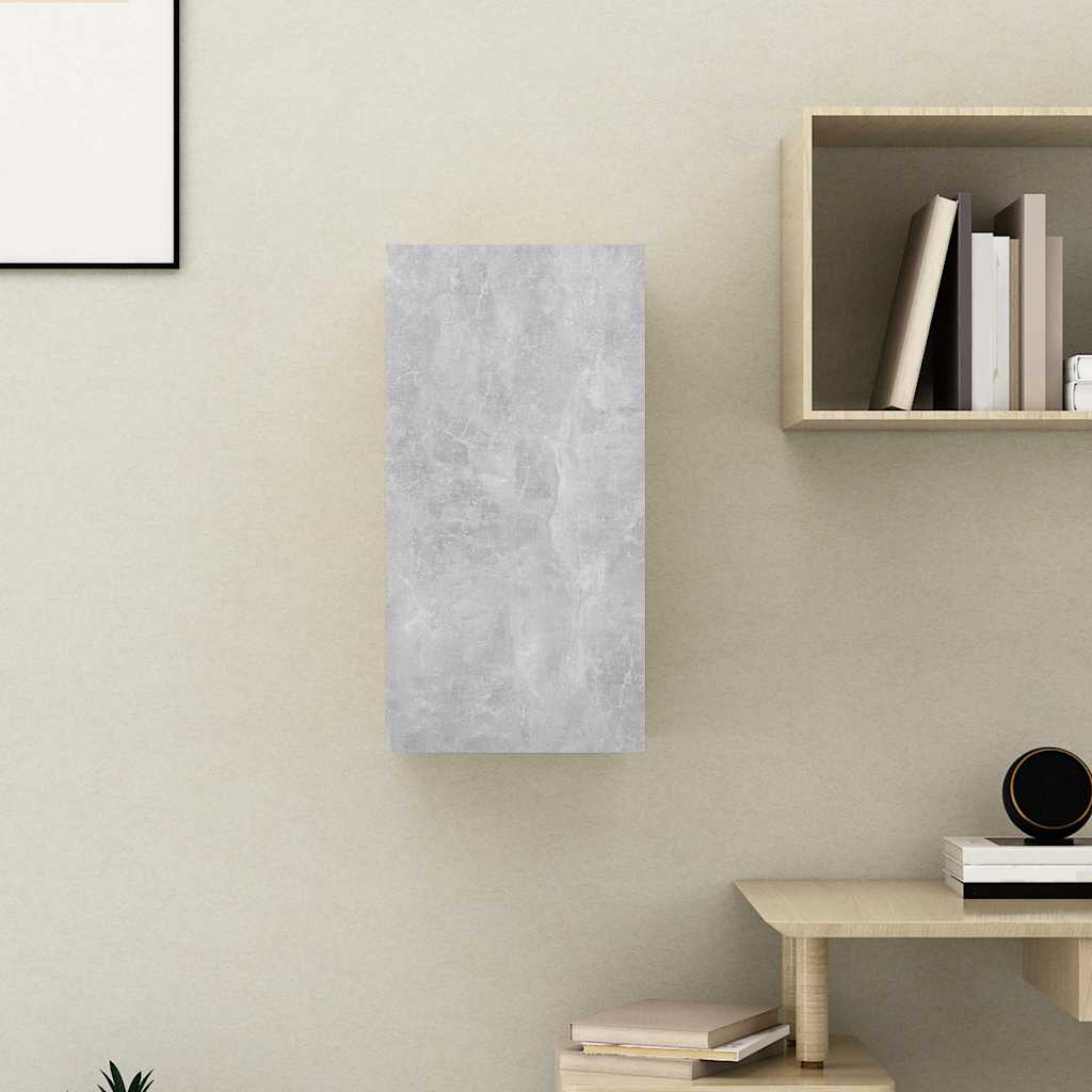 Televizoriaus spintelė, betono, 30,5x30x60cm, apdirbta mediena