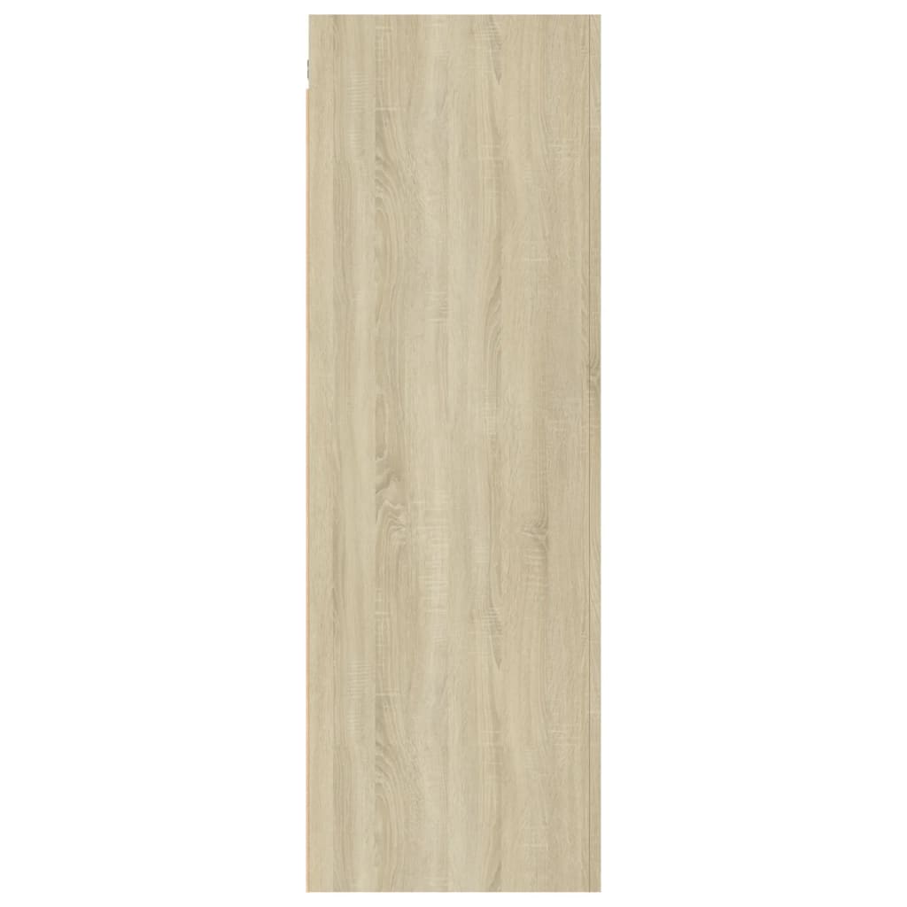 TV cabinet, oak, 30.5x30x90cm, treated wood