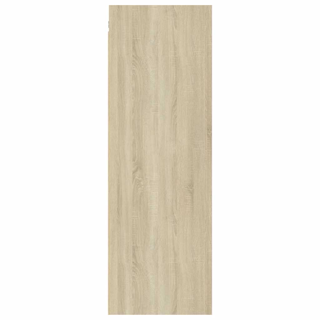 TV cabinets, 2 pcs, oak, 30.5x30x90cm, wood