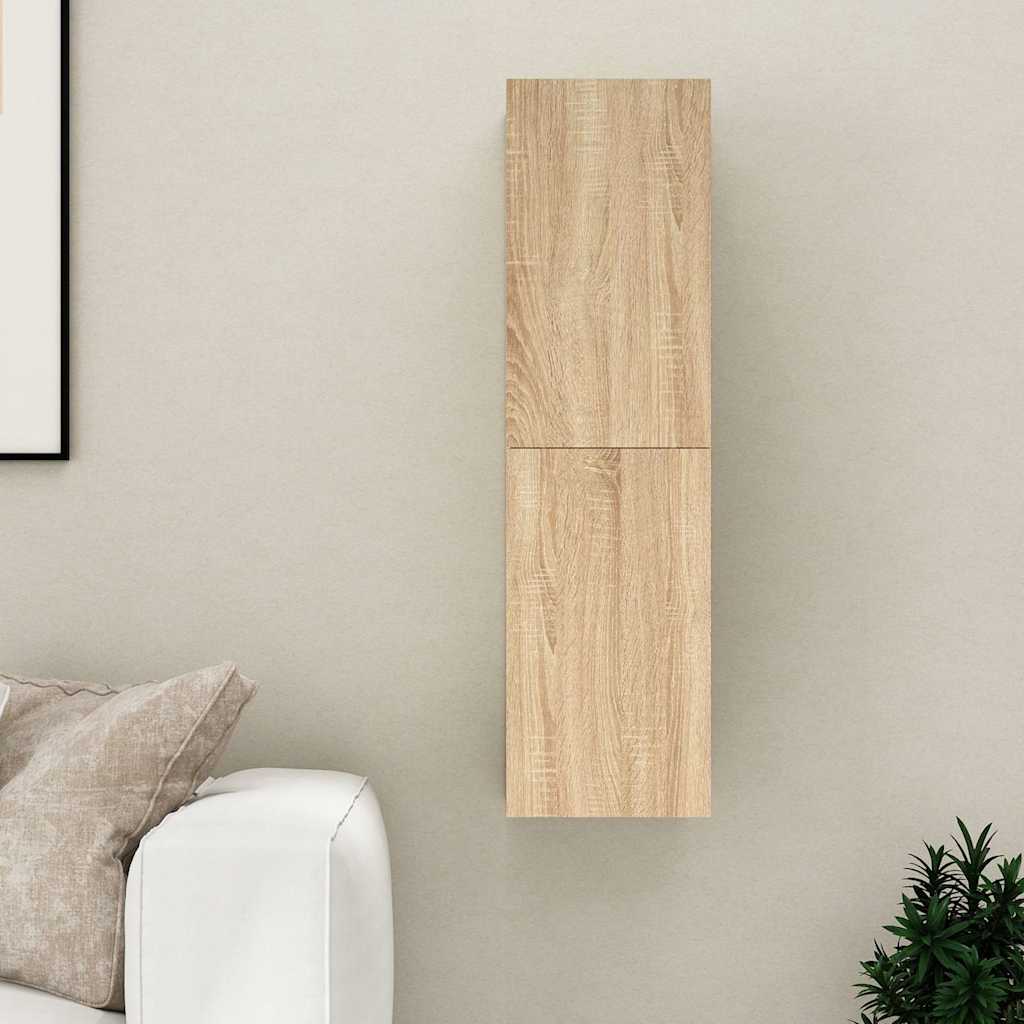 TV cabinet, oak, 30.5x30x110cm, engineered wood