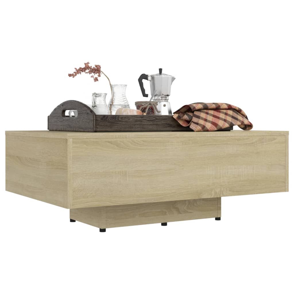 Coffee table, Sonoma oak, 85x55x31cm, engineered wood