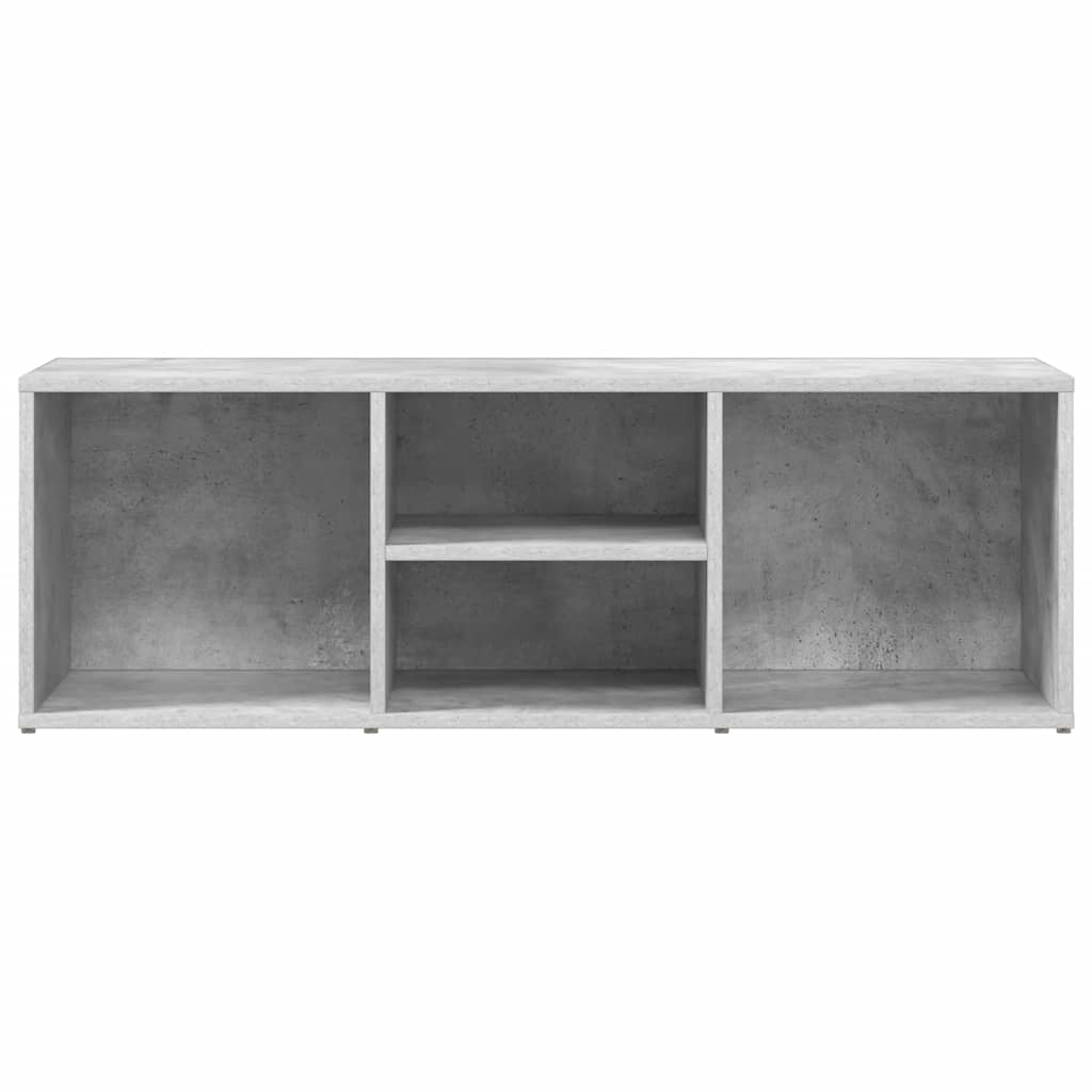 Shoe cabinet-bench, concrete grey, 105x35x35cm, wood