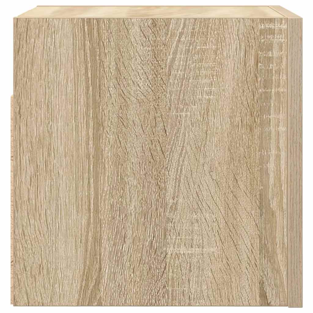 Sieninės televizoriaus spintelės, 4vnt., ąžuolo, 30,5x30x30cm
