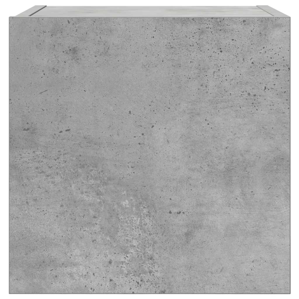 Sieninės televizoriaus spintelės, 2vnt., pilkos, 30,5x30x30cm