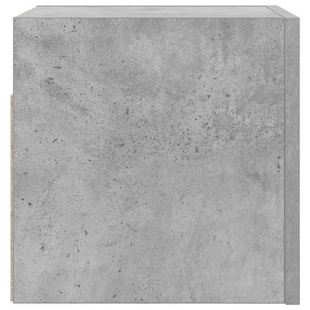 Sieninės televizoriaus spintelės, 4vnt., pilkos, 30,5x30x30cm
