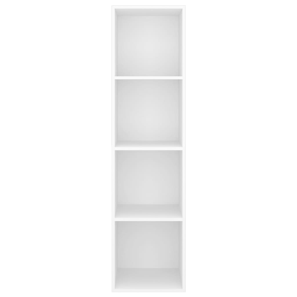 Wall-mounted TV cabinet, white, 37x37x142.5cm, chipboard
