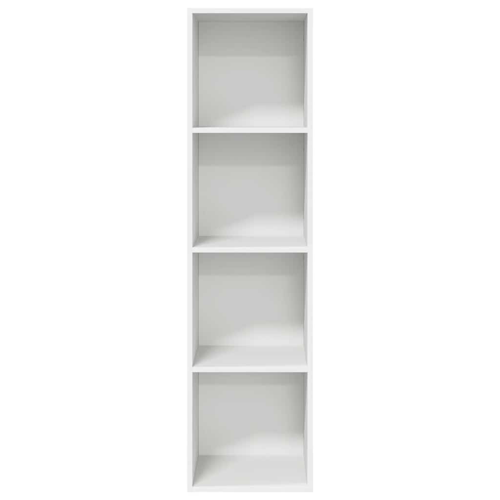 Wall-mounted TV cabinet, white, 37x37x142.5cm, chipboard