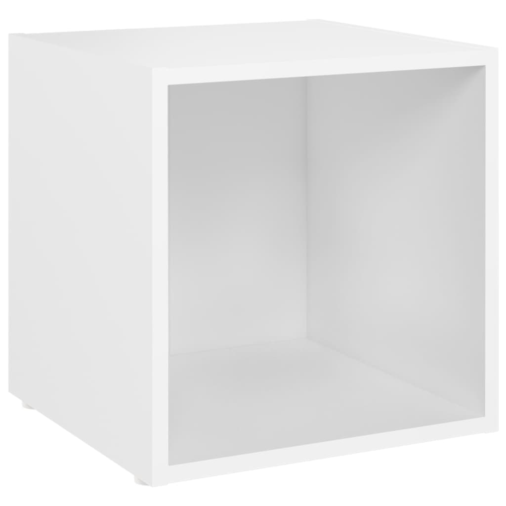 TV cabinet, white, 37x35x37cm, particle board
