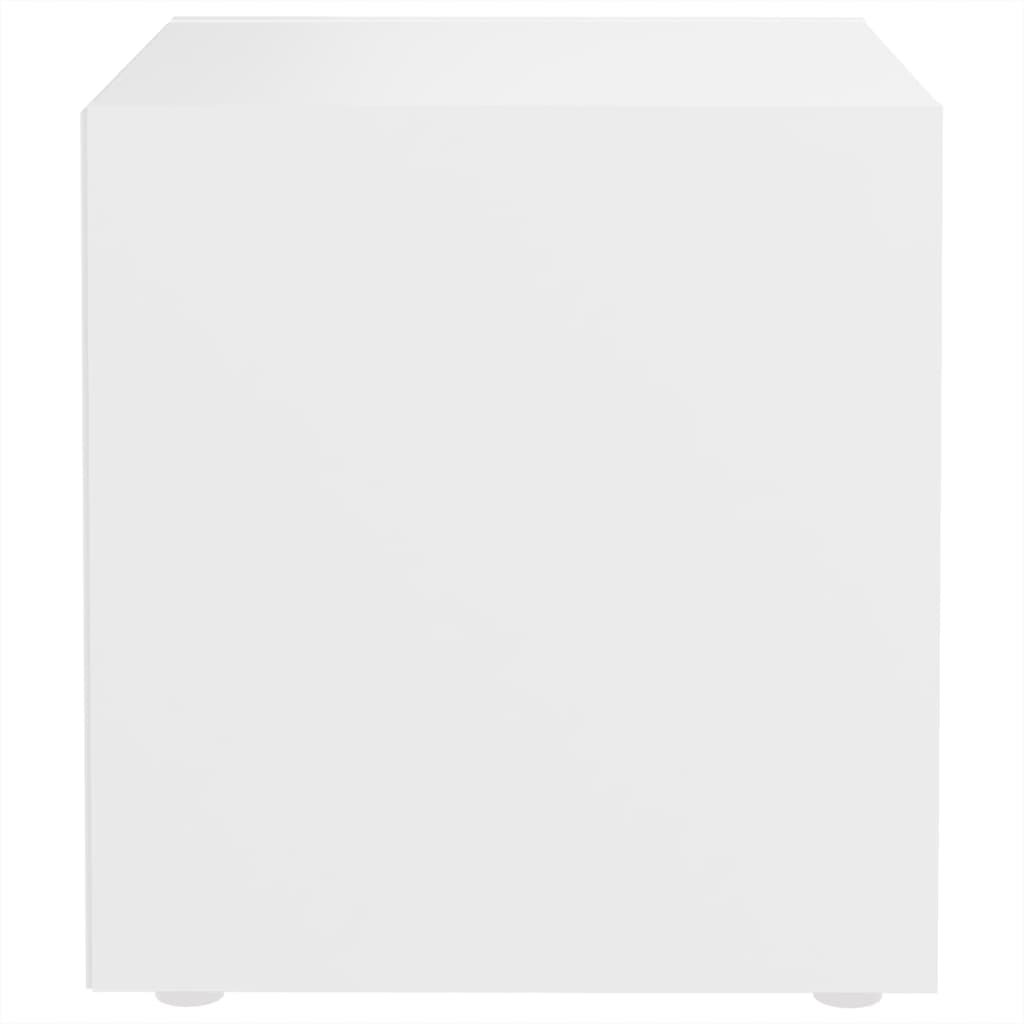 TV cabinet, white, 37x35x37cm, particle board