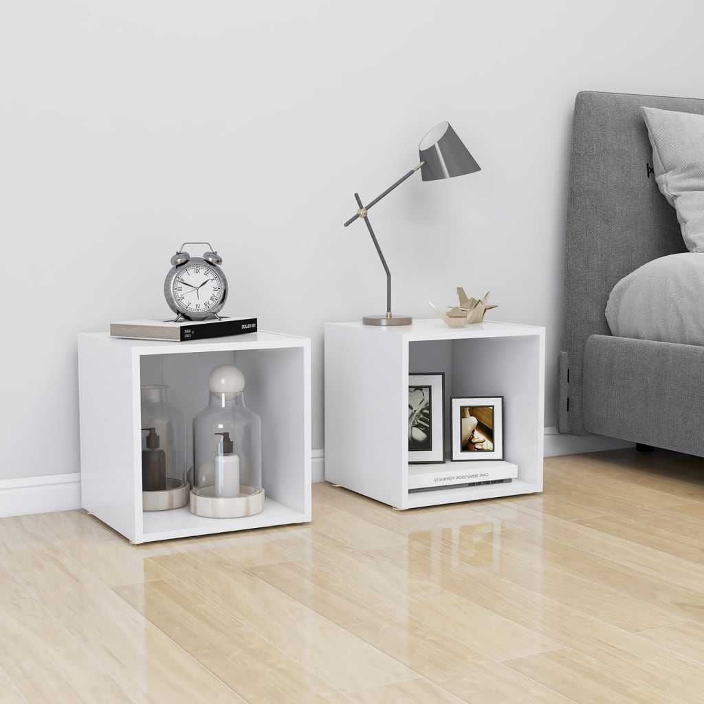TV cabinet, white, 37x35x37cm, particle board