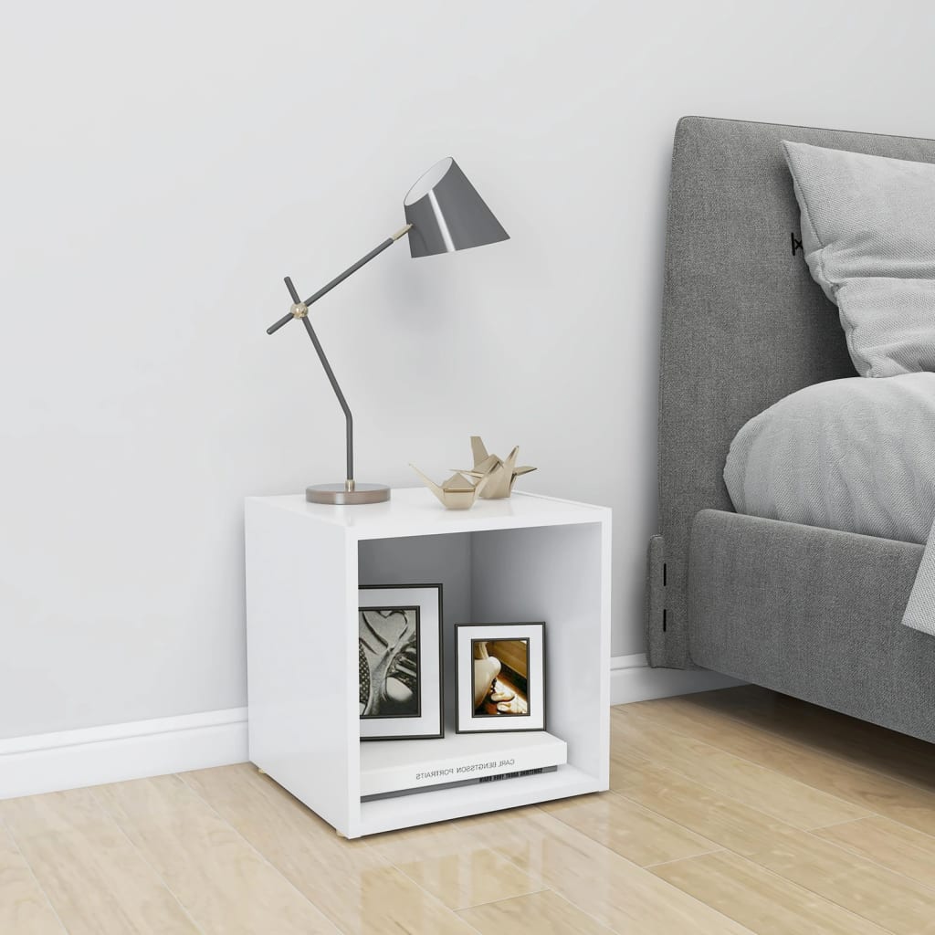 TV cabinet, white, 37x35x37cm, particle board