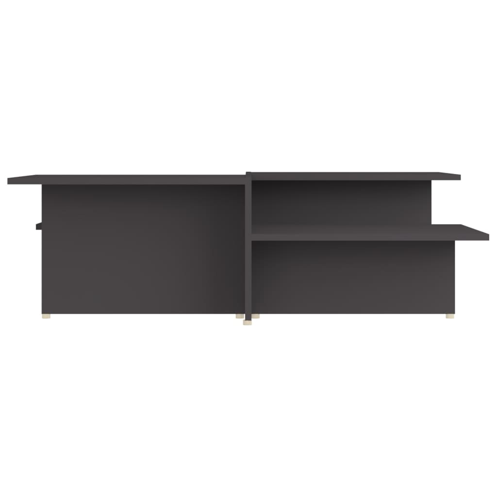 Coffee tables, 2 pcs., grey, 111.5x50x33cm, engineered wood