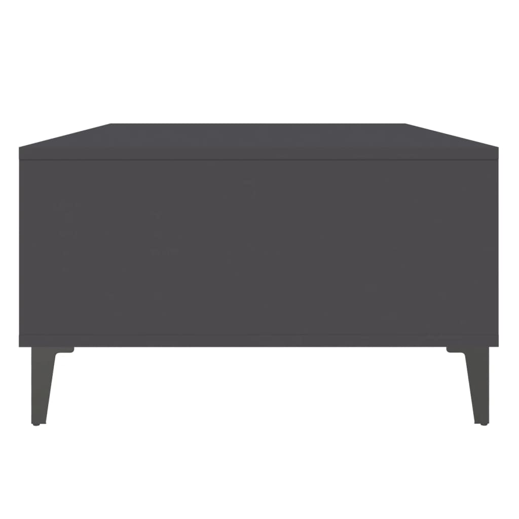 Coffee table, gray, 103.5x60x35cm, engineered wood