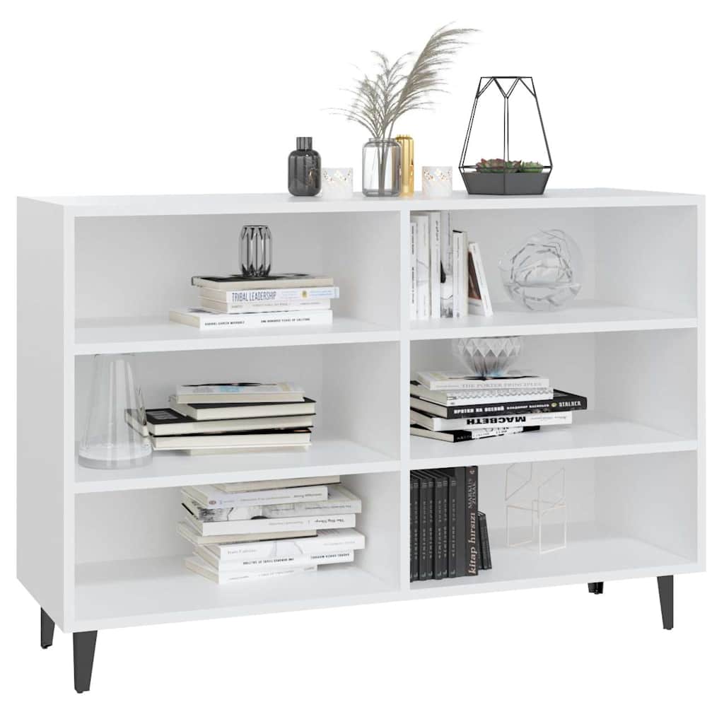 Sideboard, white, 103.5x35x70cm, engineered wood