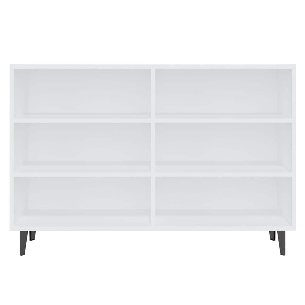 Sideboard, white, 103.5x35x70cm, engineered wood