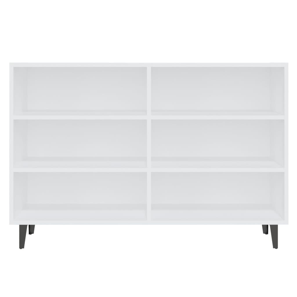Sideboard, white, 103.5x35x70cm, engineered wood