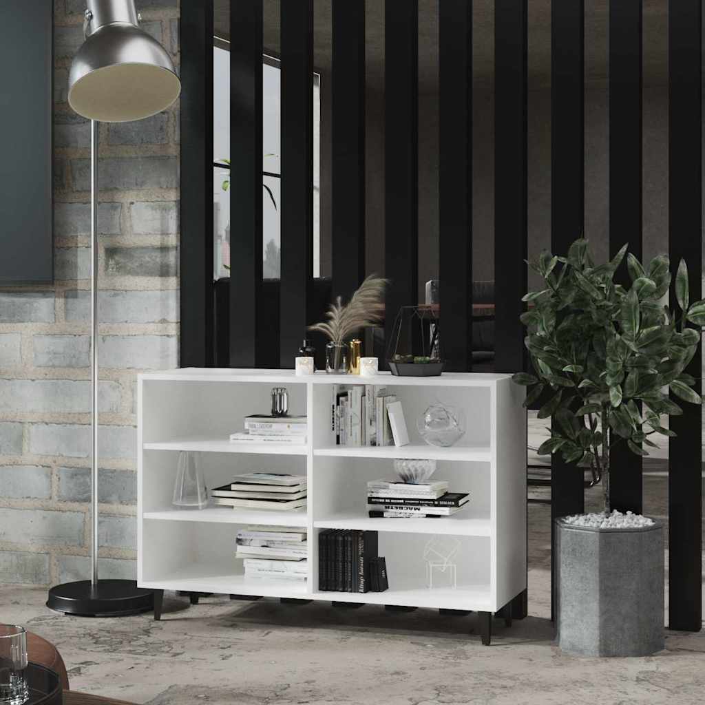Sideboard, white, 103.5x35x70cm, engineered wood