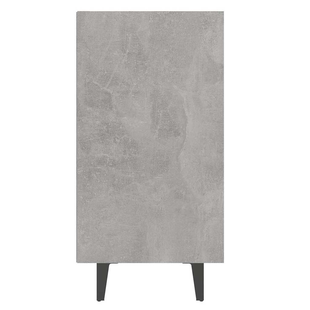 Šoninė spintelė, betono pilka, 103,5x35x70cm, apdirbta mediena