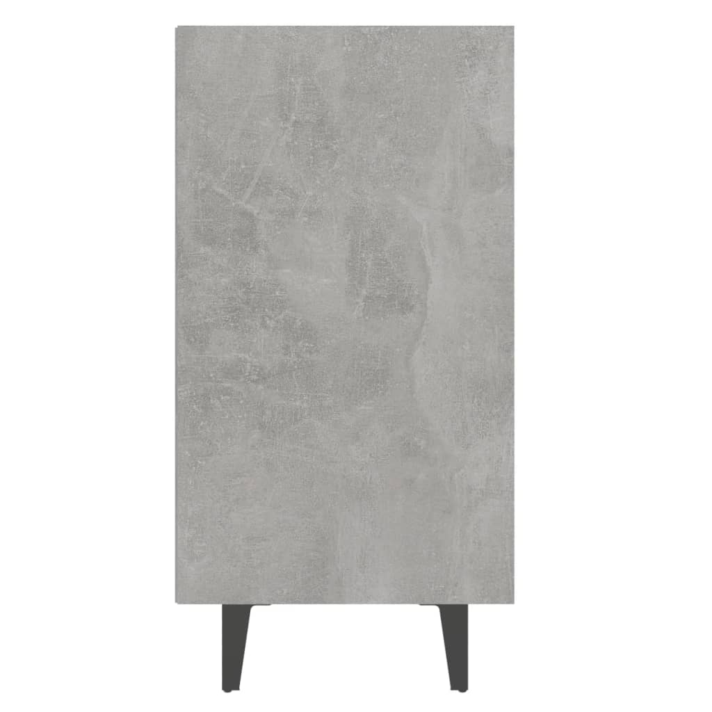 Šoninė spintelė, betono pilka, 103,5x35x70cm, apdirbta mediena