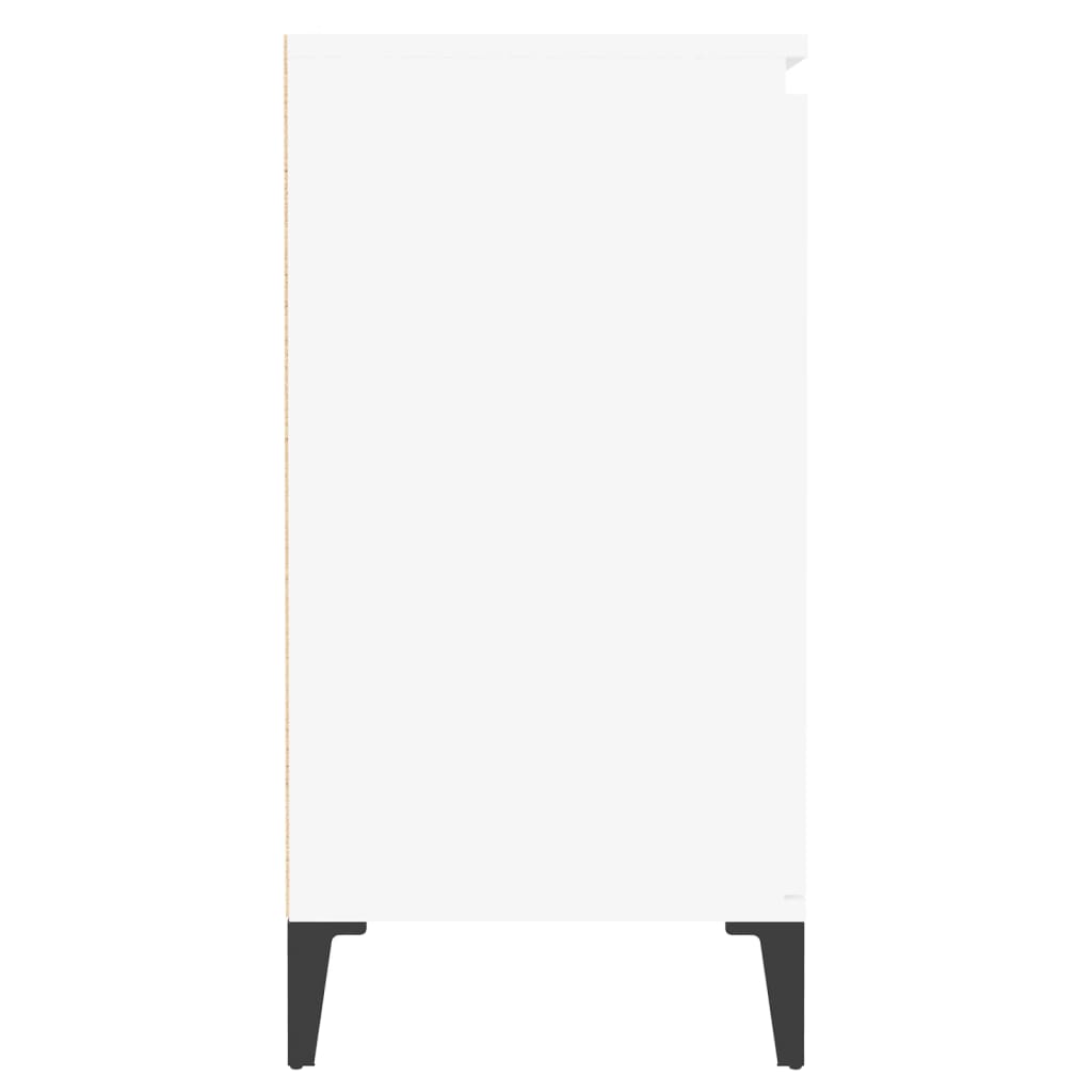Šoninė spintelė, baltos spalvos, 60x35x70cm, apdirbta mediena