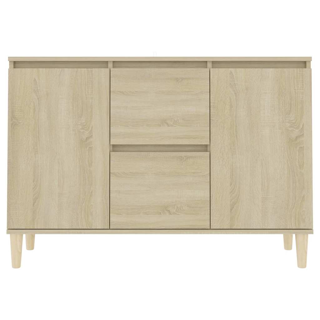 Šoninė spintelė, sonoma ąžuolo, 101x35x70cm, apdirbta mediena