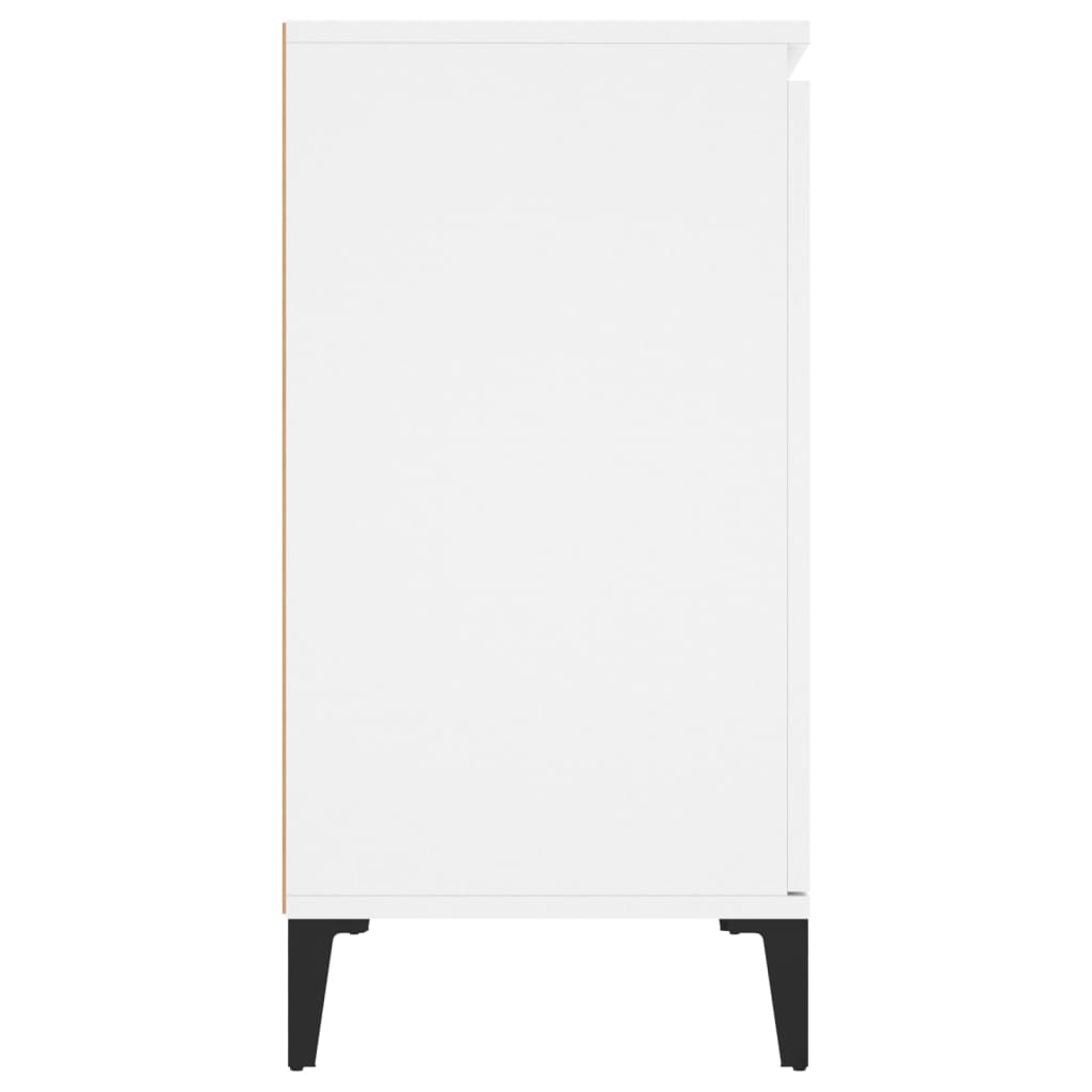 Šoninė spintelė, baltos spalvos, 104x35x70cm, apdirbta mediena