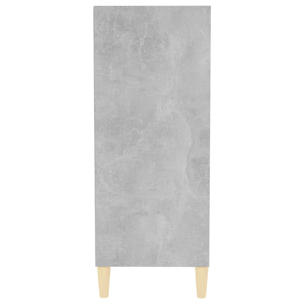 Side cabinet, concrete gray, 57x35x90cm, engineered wood