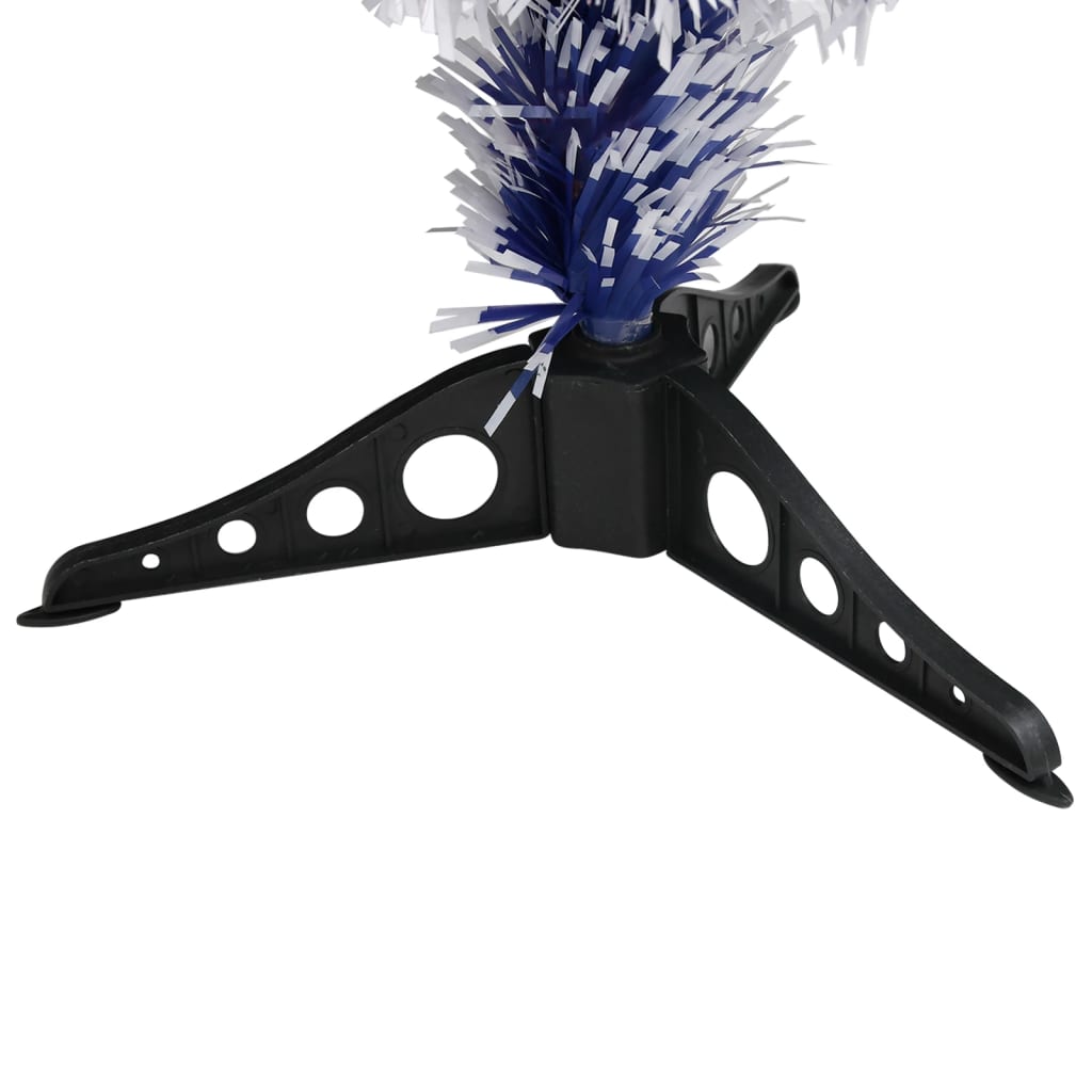 Dirbtinė Kalėdų eglutė, POLAR MOON, balta/mėlyna, 64cm., optinis pluoštas