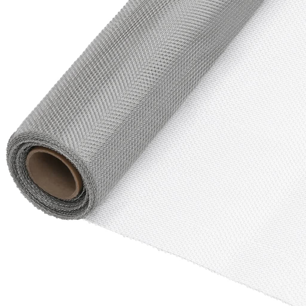 Tīkls, sudrabs, 100x2000 cm, nerūsējošais tērauds