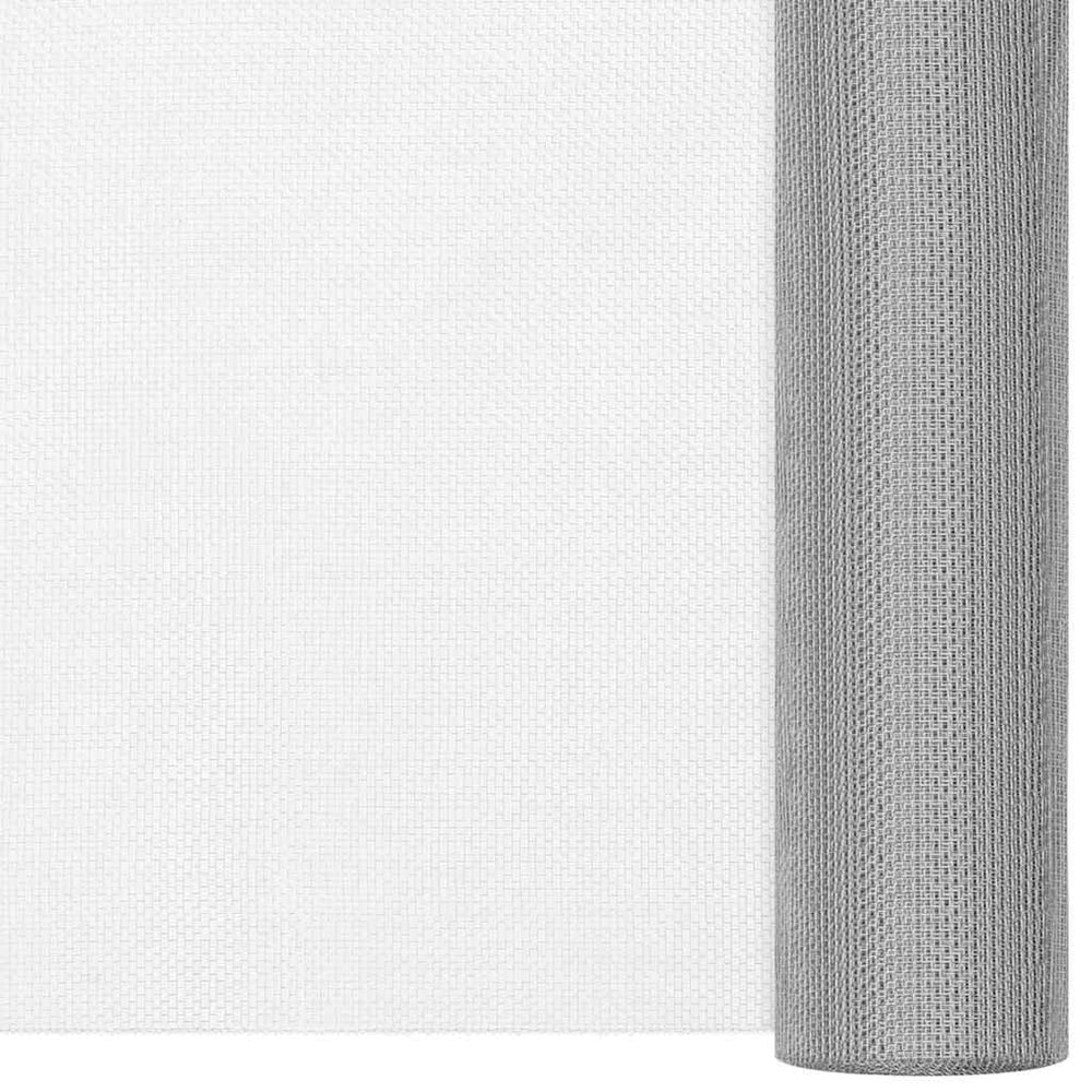 Tinklelis, sidabrinis, 112x2000 cm, nerūdijantis plienas