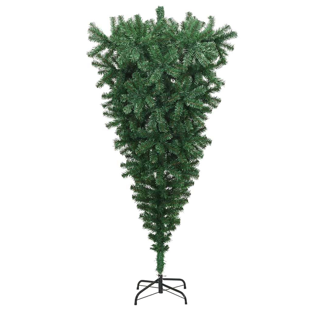 Apversta dirbtinė Kalėdų eglutė su stovu, žalia, 180cm