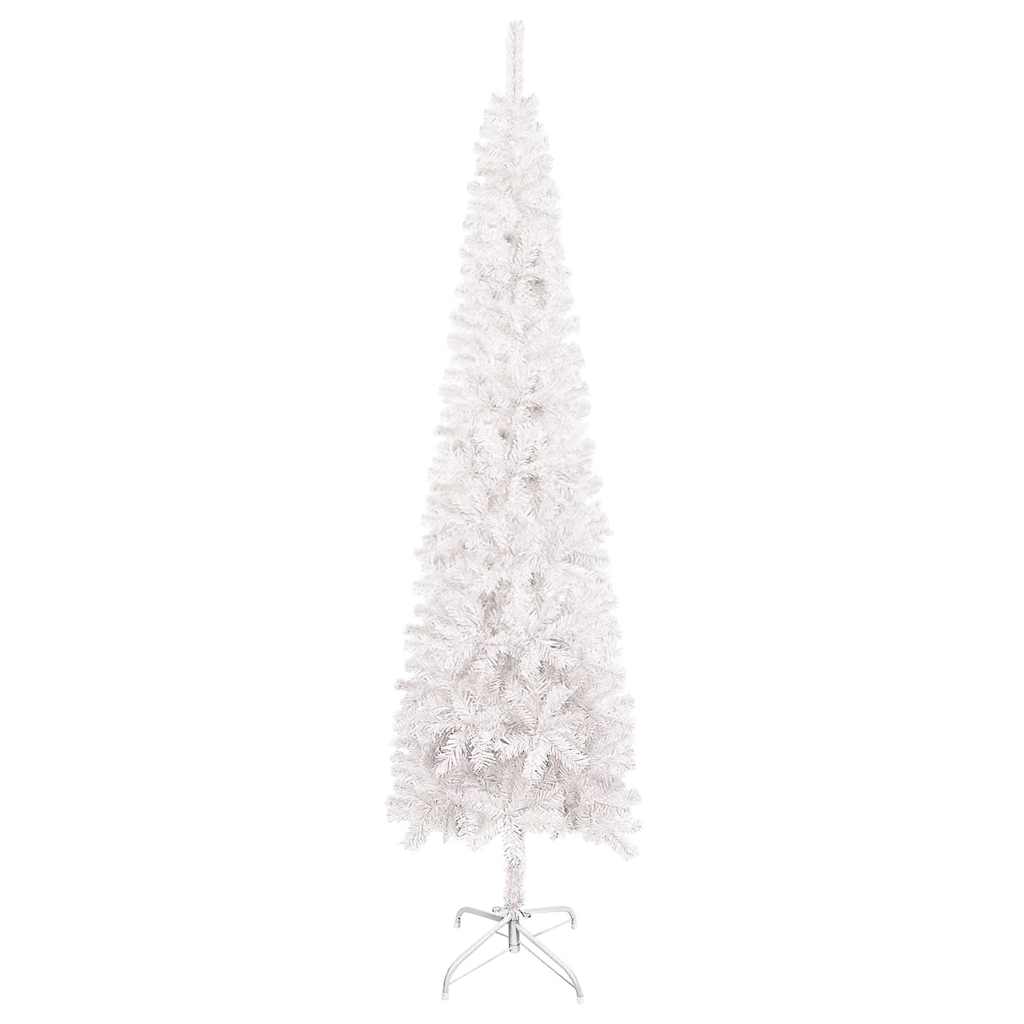 Siauria Kalėdų eglutė, baltos spalvos, 180cm