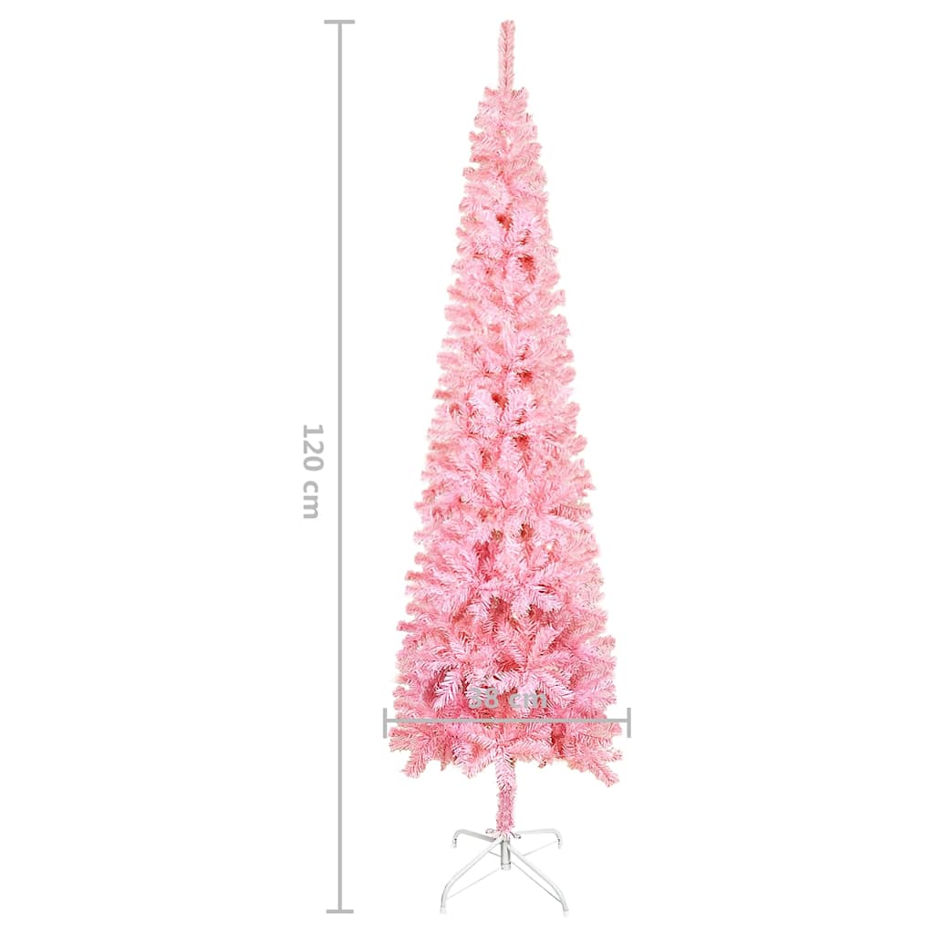 Siauria Kalėdų eglutė, rožinės spalvos, 120cm