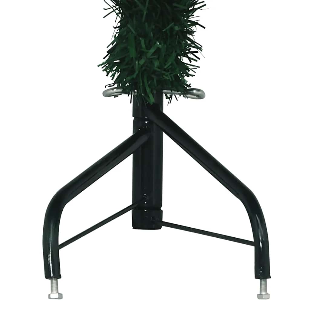Dirbtinė kampinė Kalėdų eglutė, žalia, 210cm, PVC