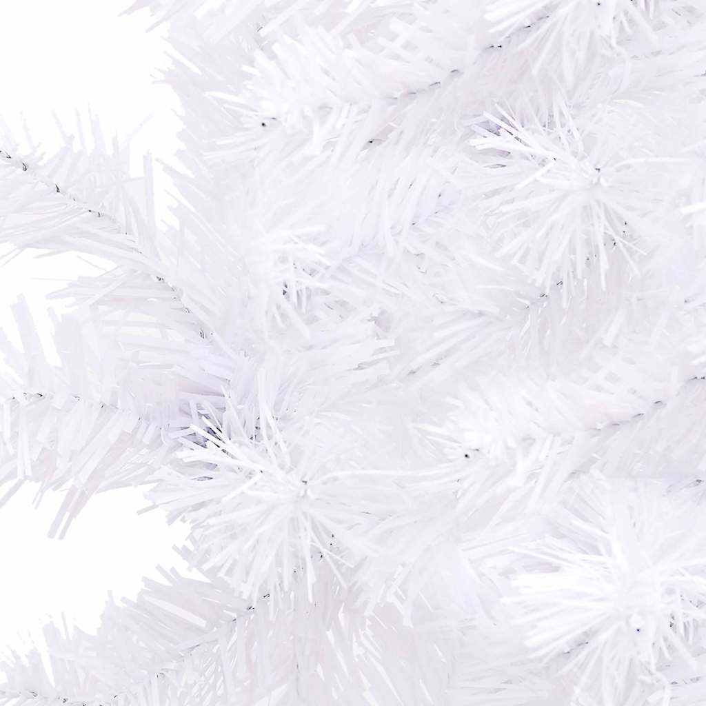 Dirbtiniai Kalėdų medžiai PVC, Steel White