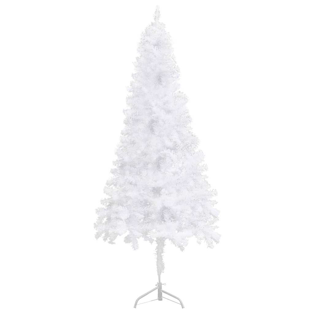 Dirbtiniai Kalėdų medžiai PVC, Steel White