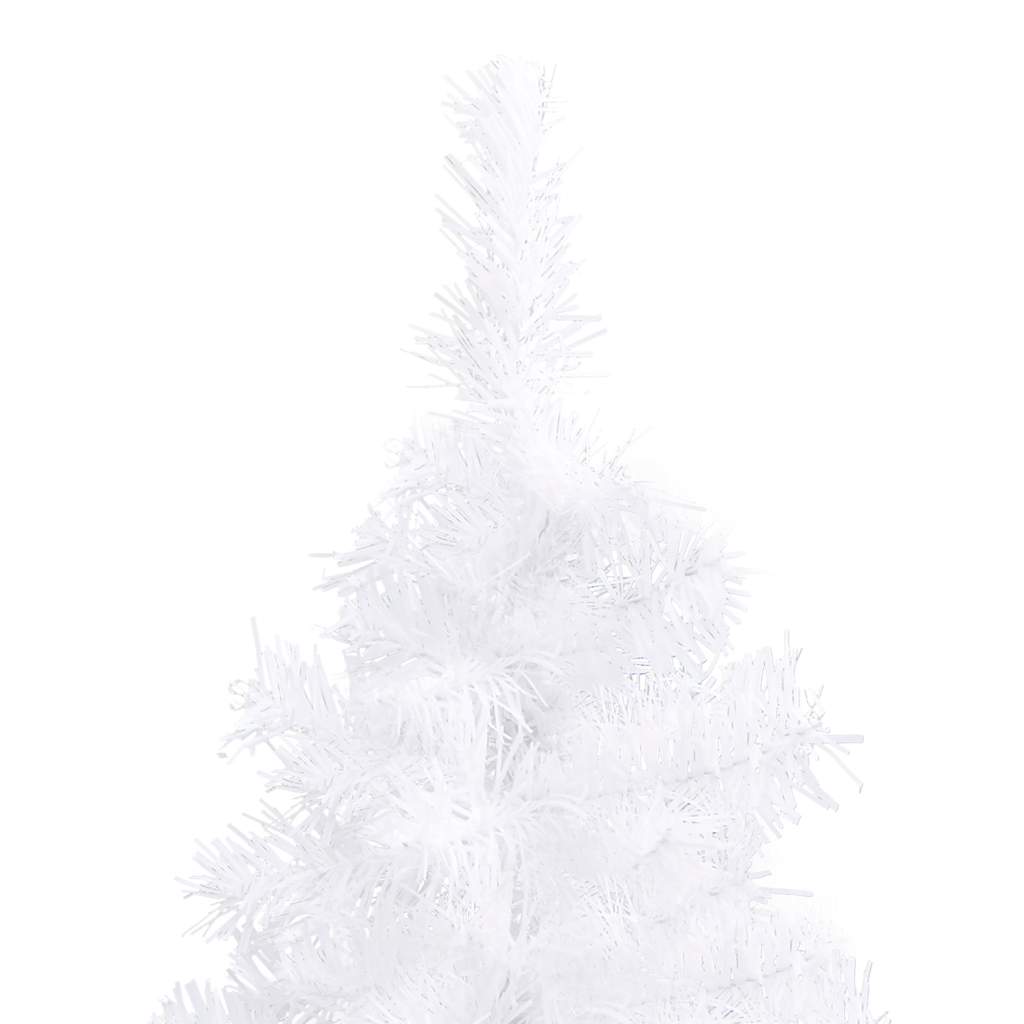Dirbtiniai Kalėdų medžiai PVC, Steel White