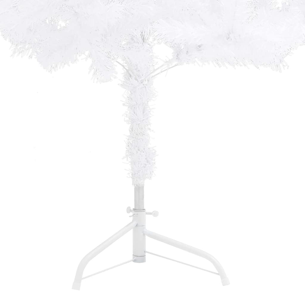 Dirbtiniai Kalėdų medžiai PVC, Steel White