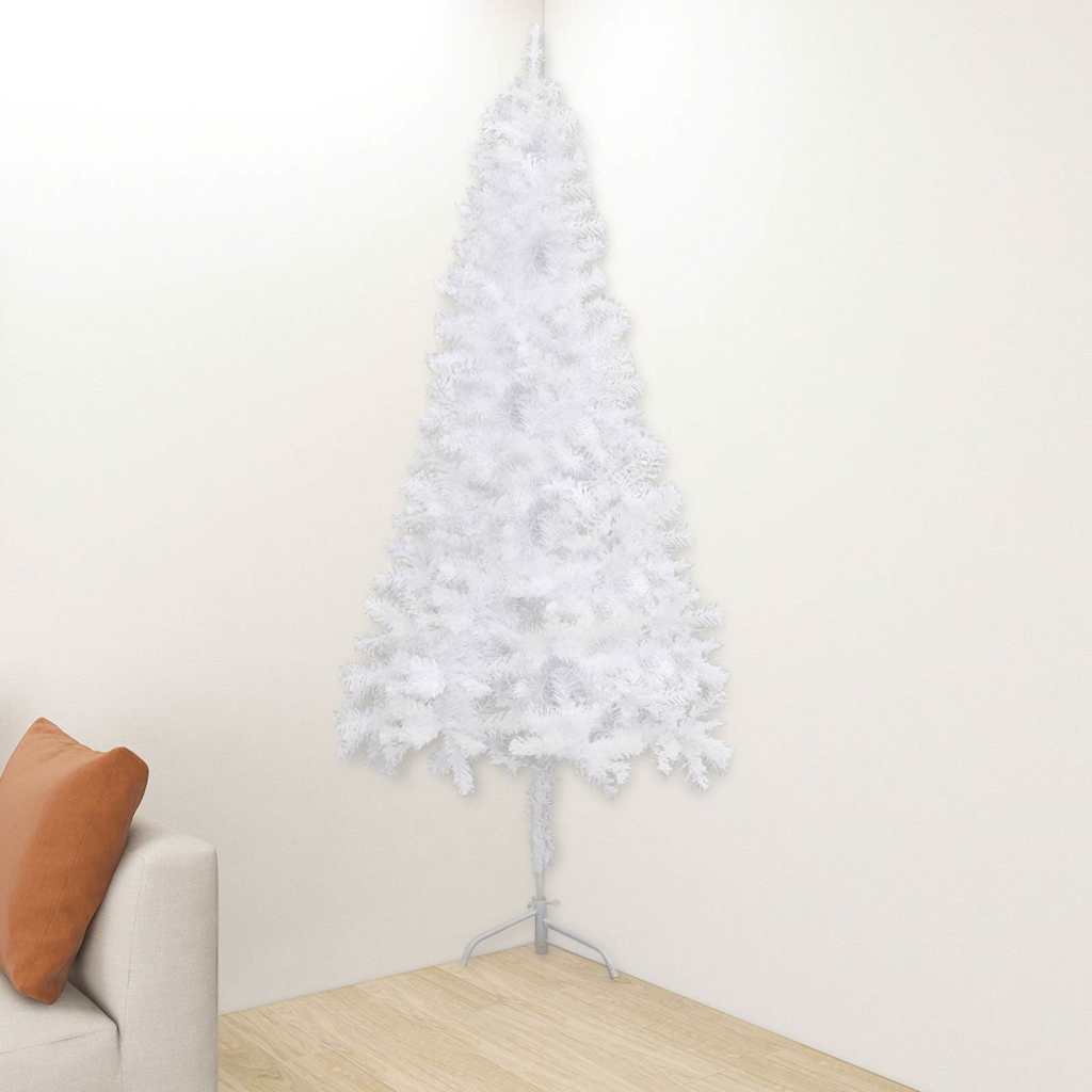 Dirbtiniai Kalėdų medžiai PVC, Steel White