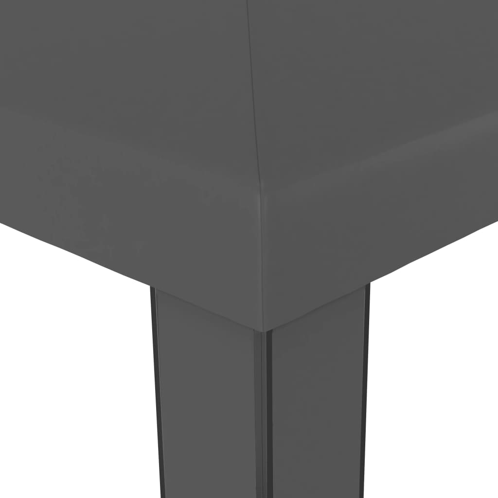 Lapene ar LED COBALT, antracīta, 3x3m
