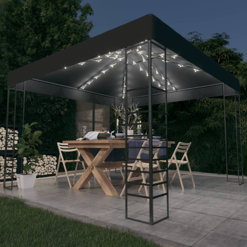 Pavėsinė COBALT, antracito, 3x3m